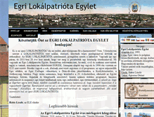 Tablet Screenshot of egrilokalpatriotak.hu